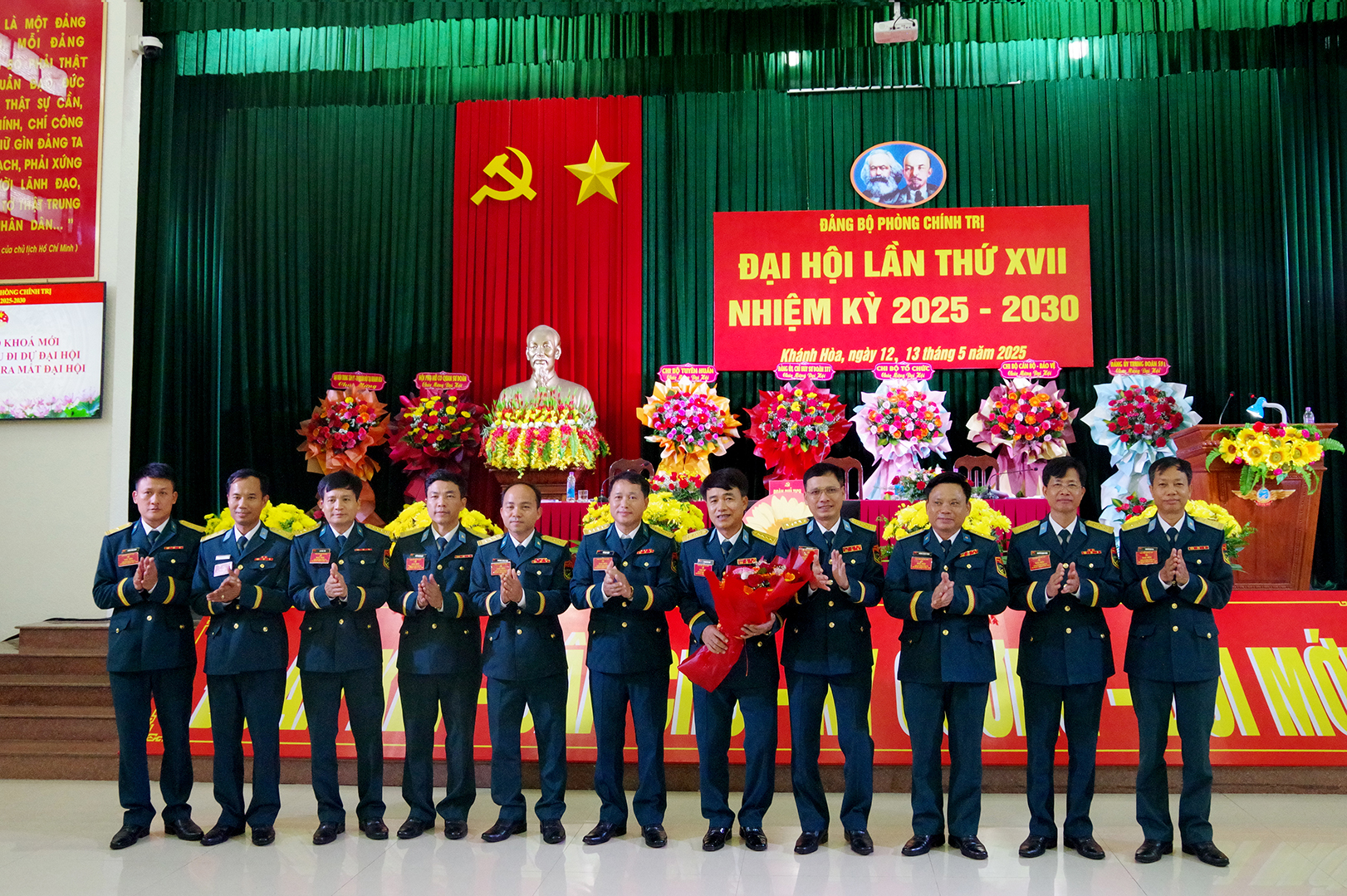 Đảng bộ Phòng Chính trị, Sư đoàn 377 tổ chức Đại hội nhiệm kỳ 2025 - 2030